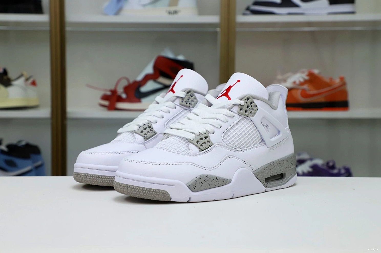 AIR JORDAN 4 'WHITE OREO' RETRO 1205
